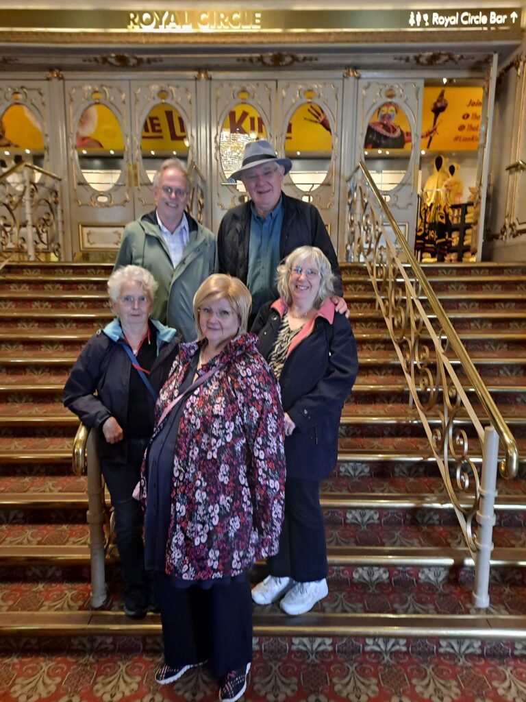 The City Adventurers on the Lyceum Theatre tour