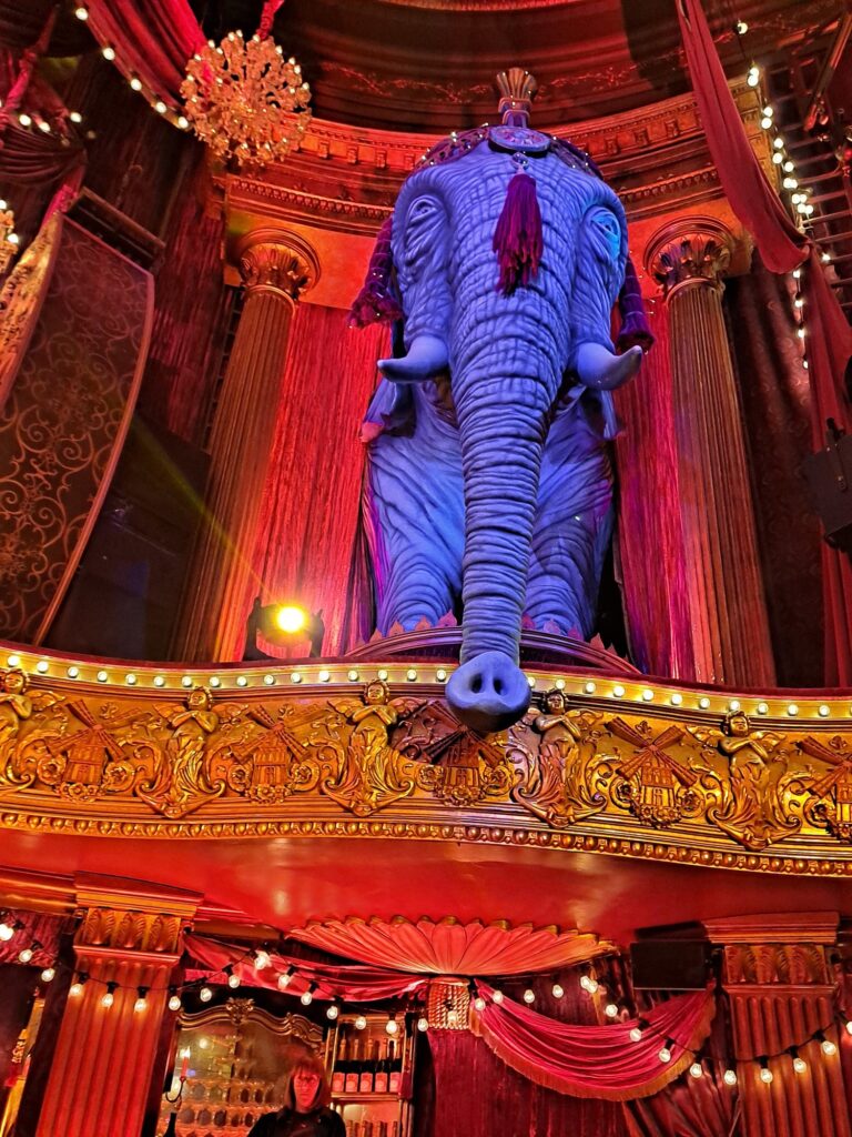 Elephant at Moulin Rouge