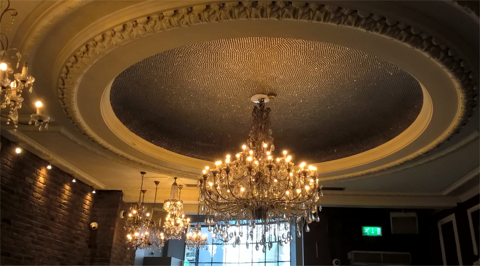 Ceiling of Listed Building by Juliamaud - currently the Jewel Bar, London