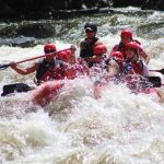 White water rafting in the Smoky mountains