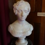 Marble bust of Lady Caroline Lamb - photo by Juliamaud