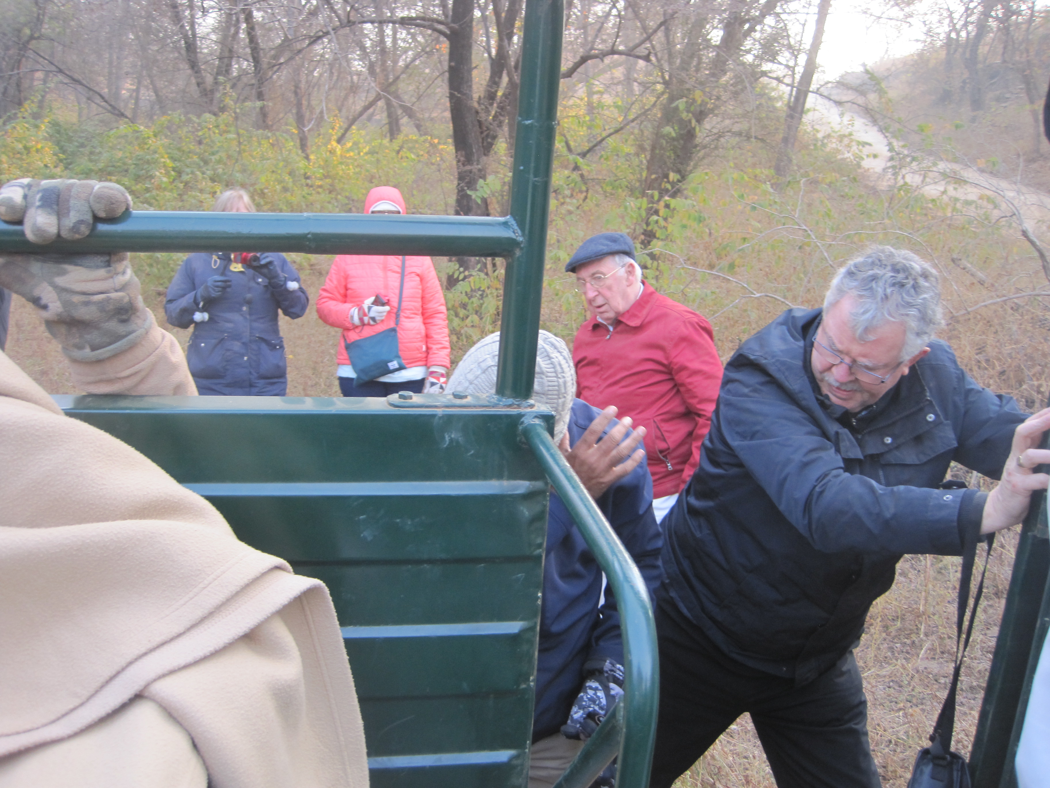 Initial attempts to push the canter in Ranthambore National Park -photo by Juliamaud