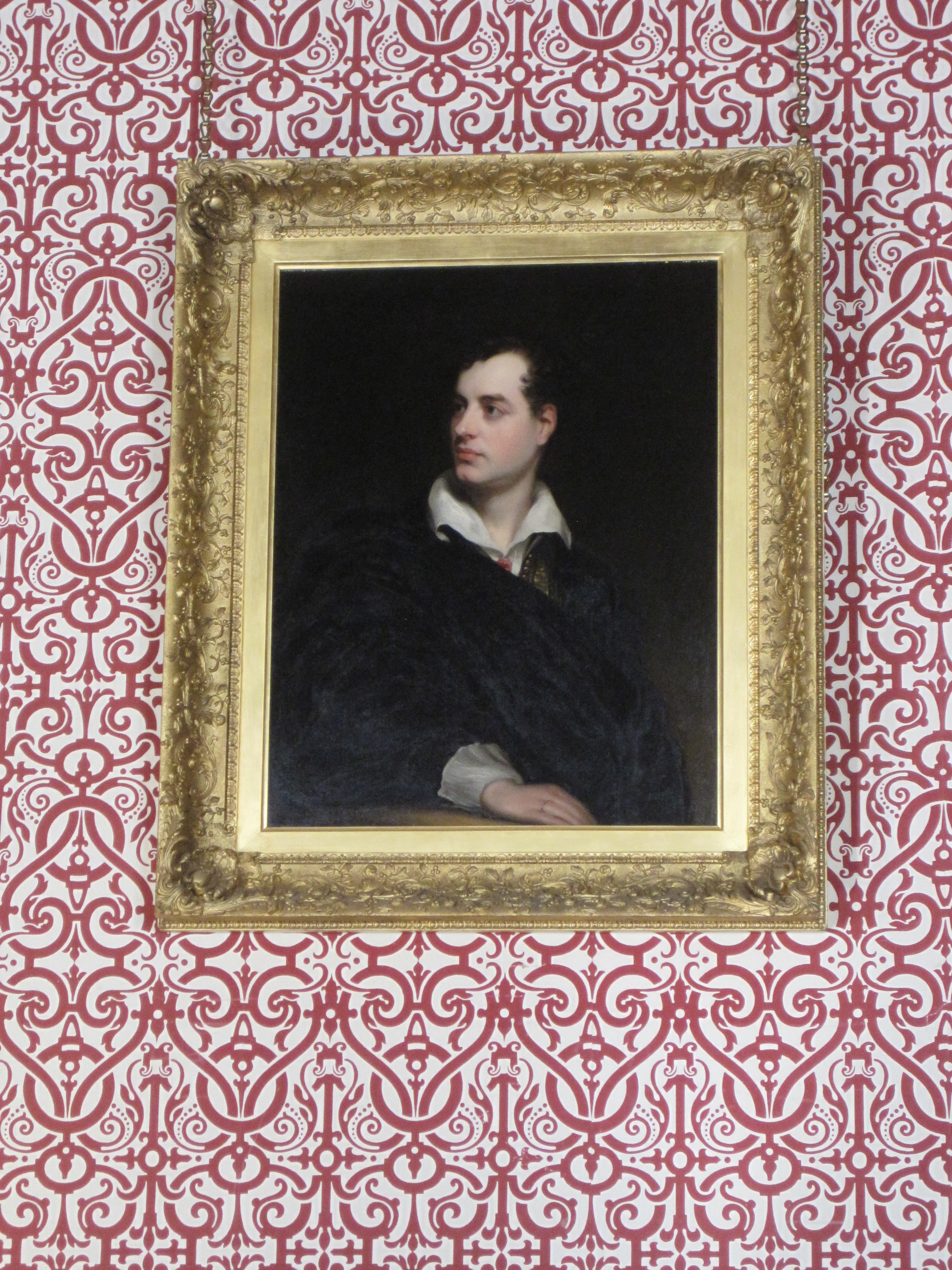 Lord Byron portrait at Newstead Abbey by Juliamaud
