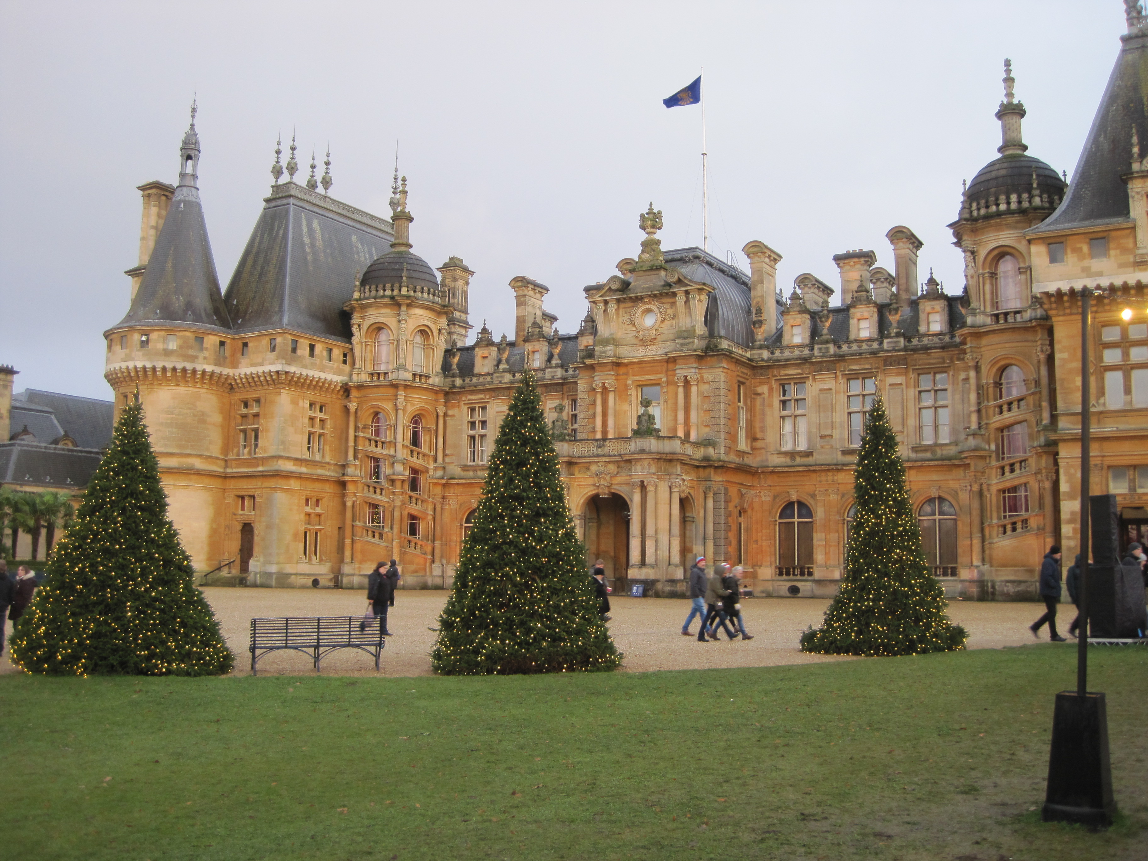 Waddesdon Manor at Christmas  - photo by Juliamaud