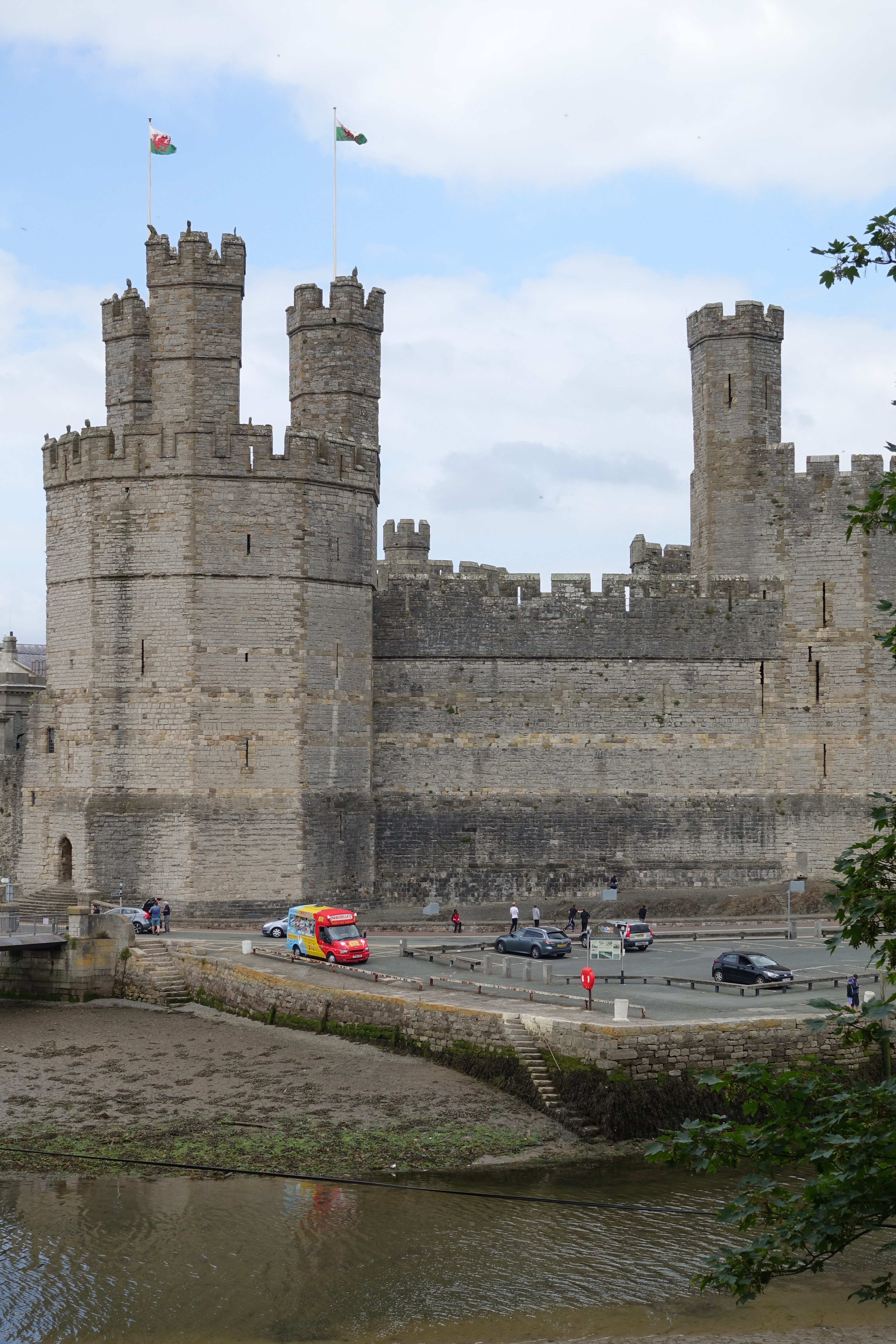 Caernarfon Castle - photo by Juliamaud