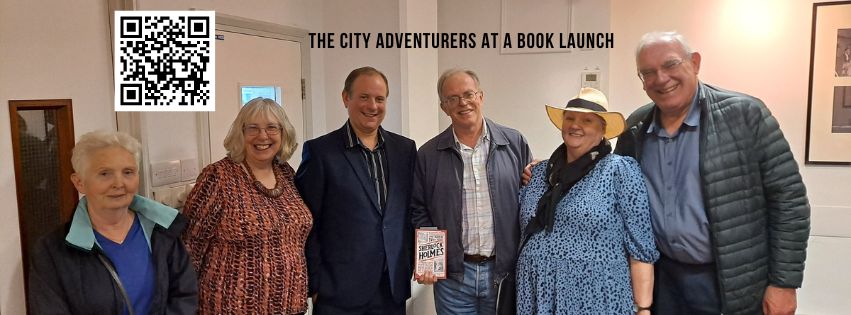 The City Adventurers at a book launch
