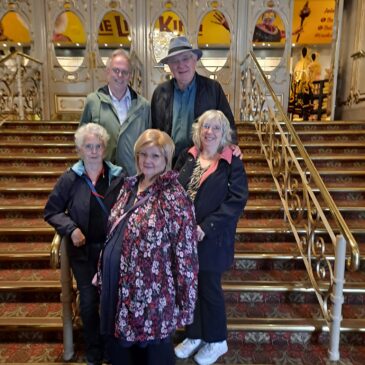 The City Adventurers on the Lyceum Theatre tour