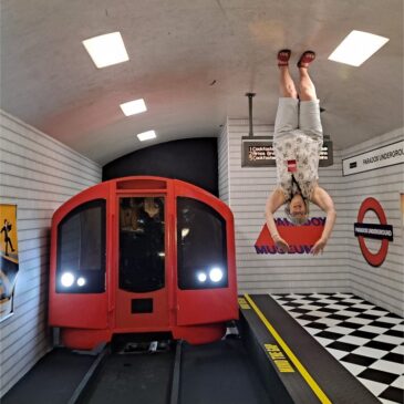 hanging around at the Paradox Museum